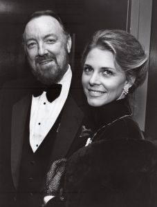 Jack Haley Jr. and Lindsay Wagner 1985, NY.jpg